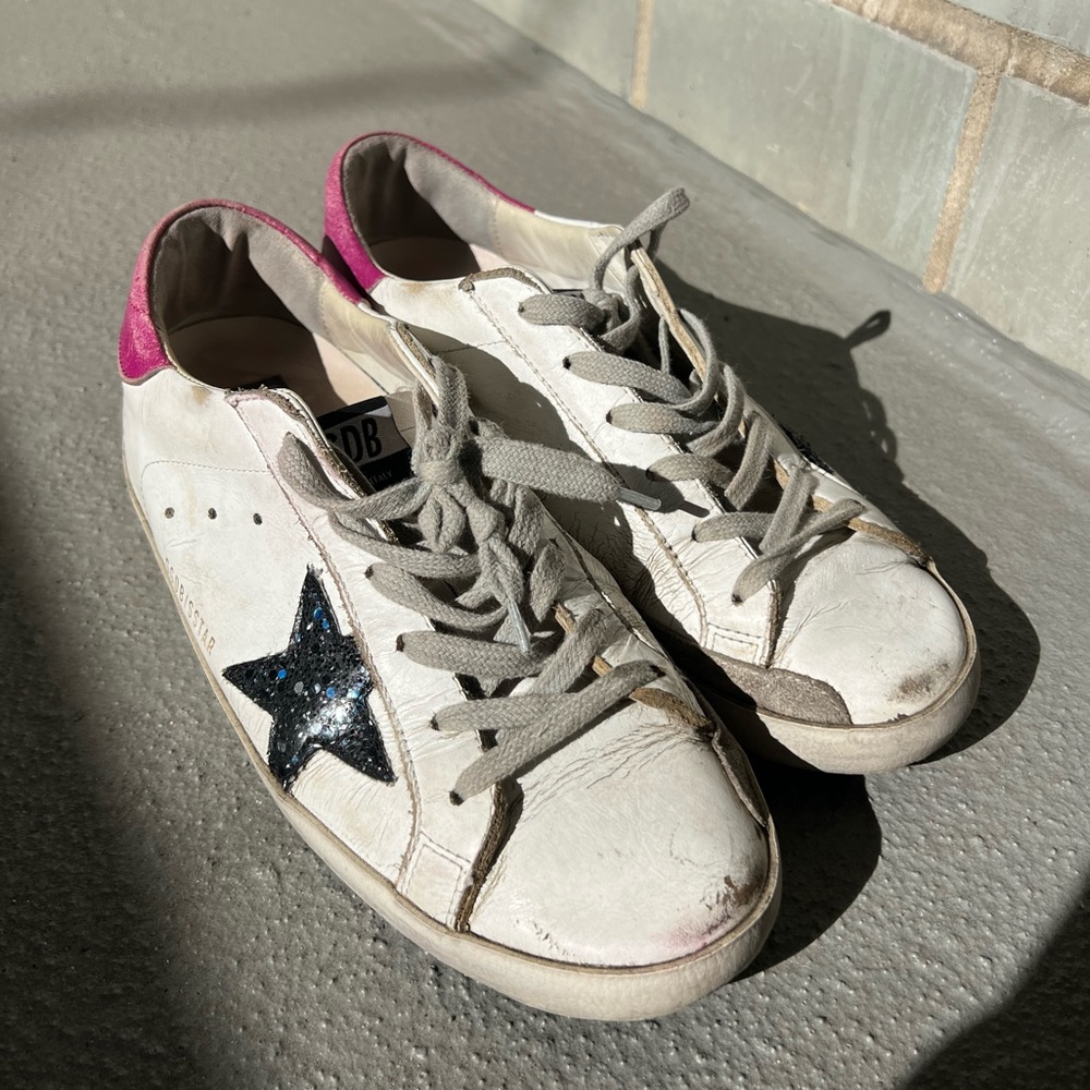 Golden Goose Superstar Low Top Sneakers